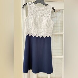 Lilly Pulitzer Carolyn Lace Top Dress-Sz 2